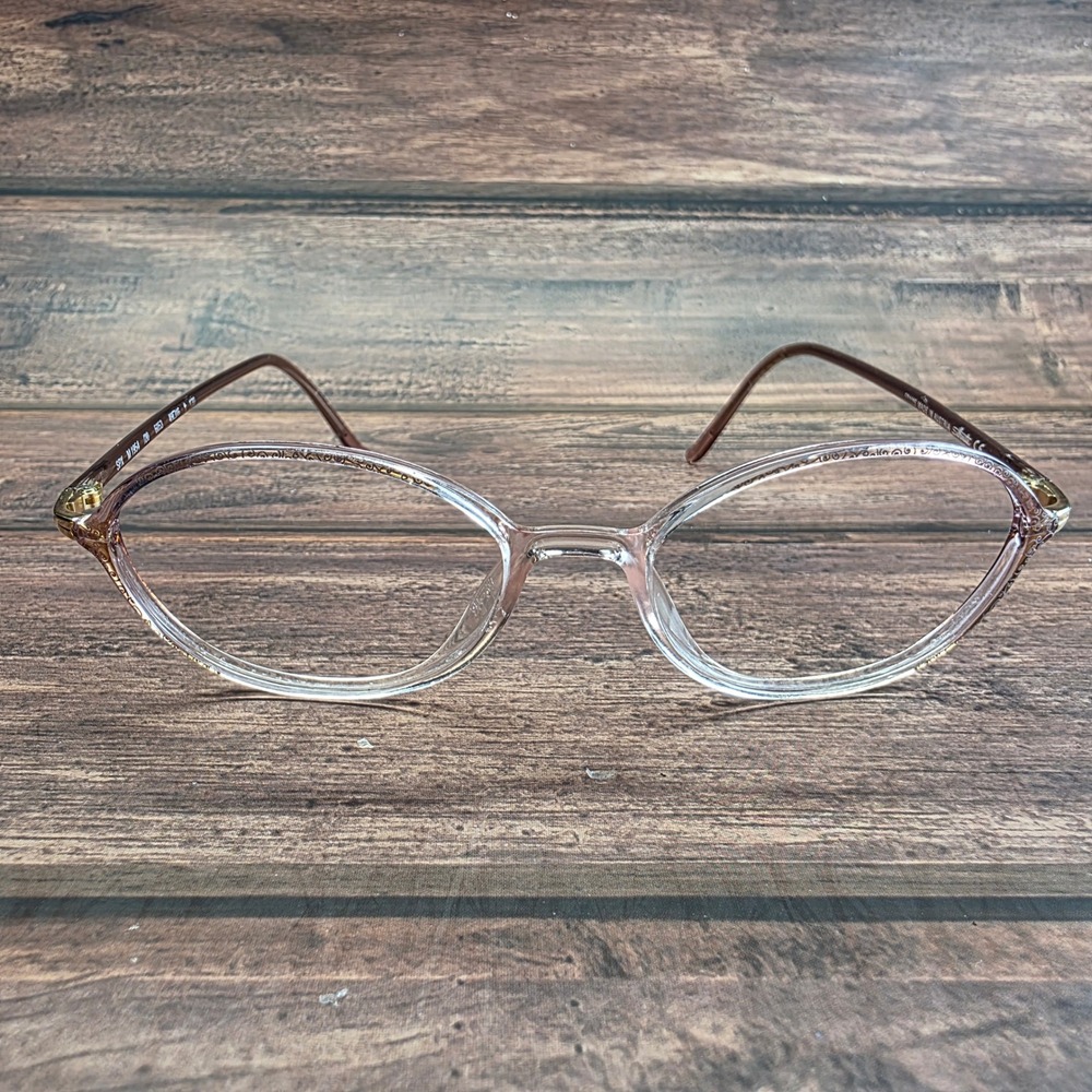 Silhouette SPX M1954 Eyeglasses Pink Brown Cat Eye Frames Austria 49-16-130 6053